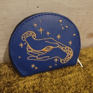 Embroidered Jewelry Travel Pouch